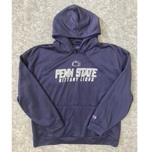 Penn State University Hoodie Mens 2XL Blue Nittany Lions College Football